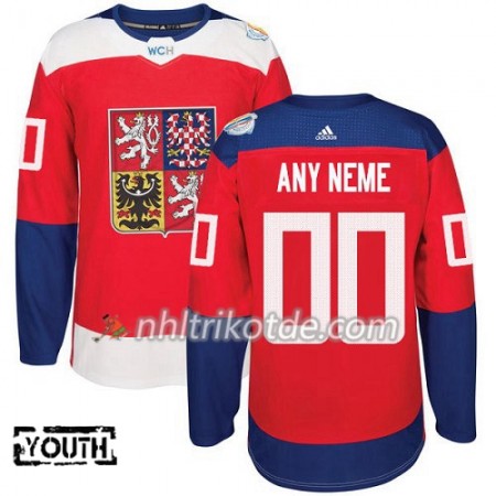 Tschechien Trikot Custom 2016 World Cup Rot - Kinder